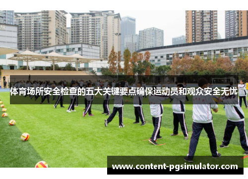 体育场所安全检查的五大关键要点确保运动员和观众安全无忧